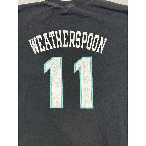 Champion Vintage TERESA WEATHERSPOON NYLiberty T-shirt #11 WNBA Size L - Picture 5 of 7